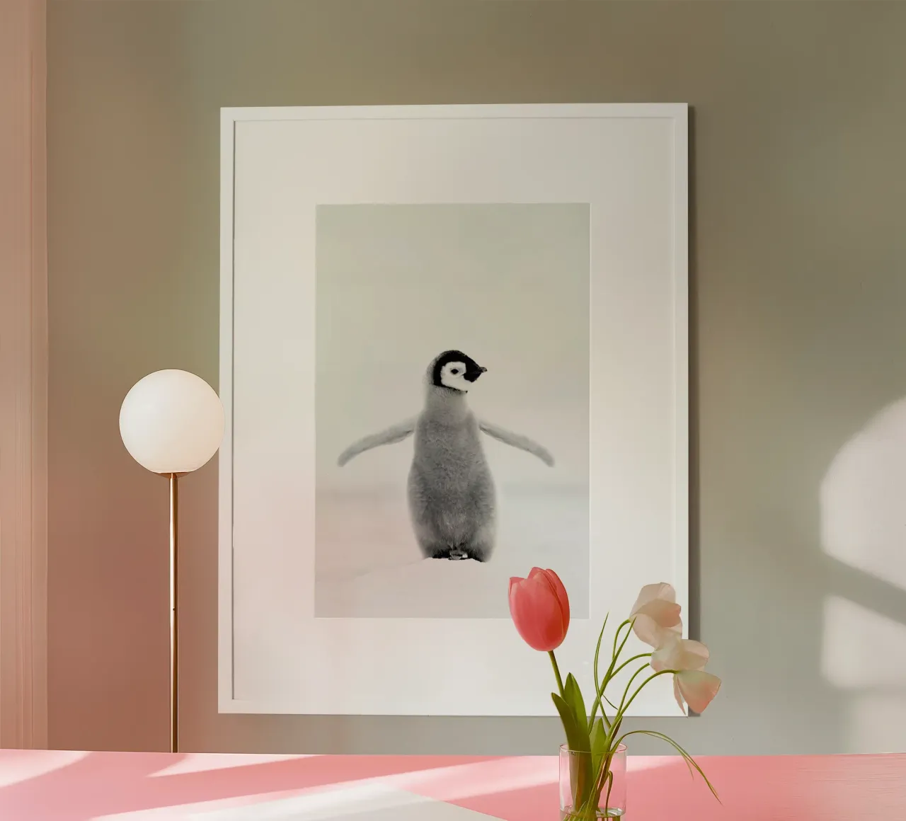 Lone Penguin poster da Natural Kingdom