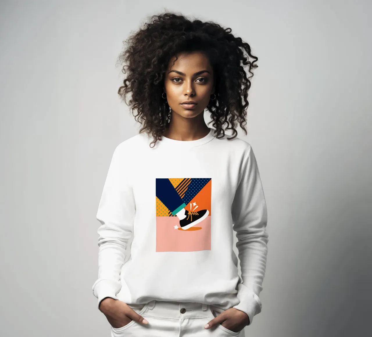 Scarpa felpa da LOOK DIFFERENT