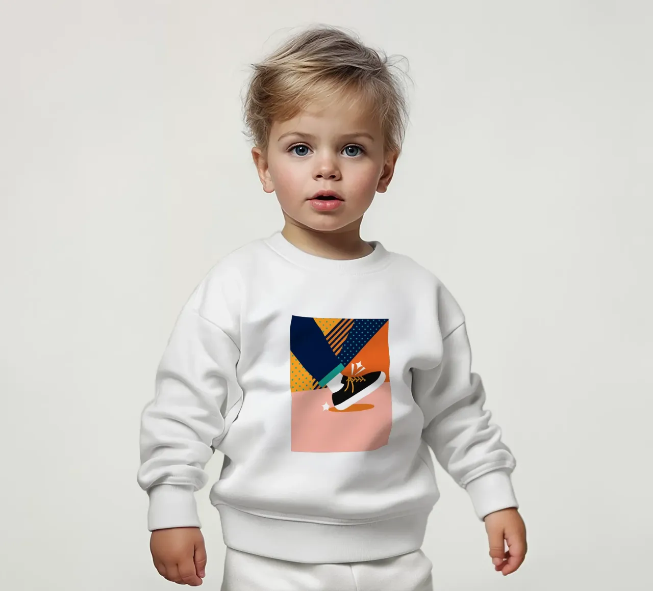 Scarpa felpa neonato da LOOK DIFFERENT