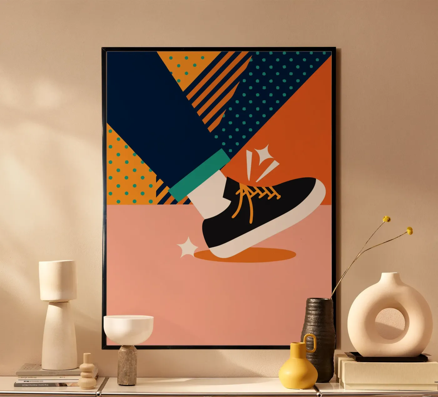 Shoe poster van LOOK DIFFERENT