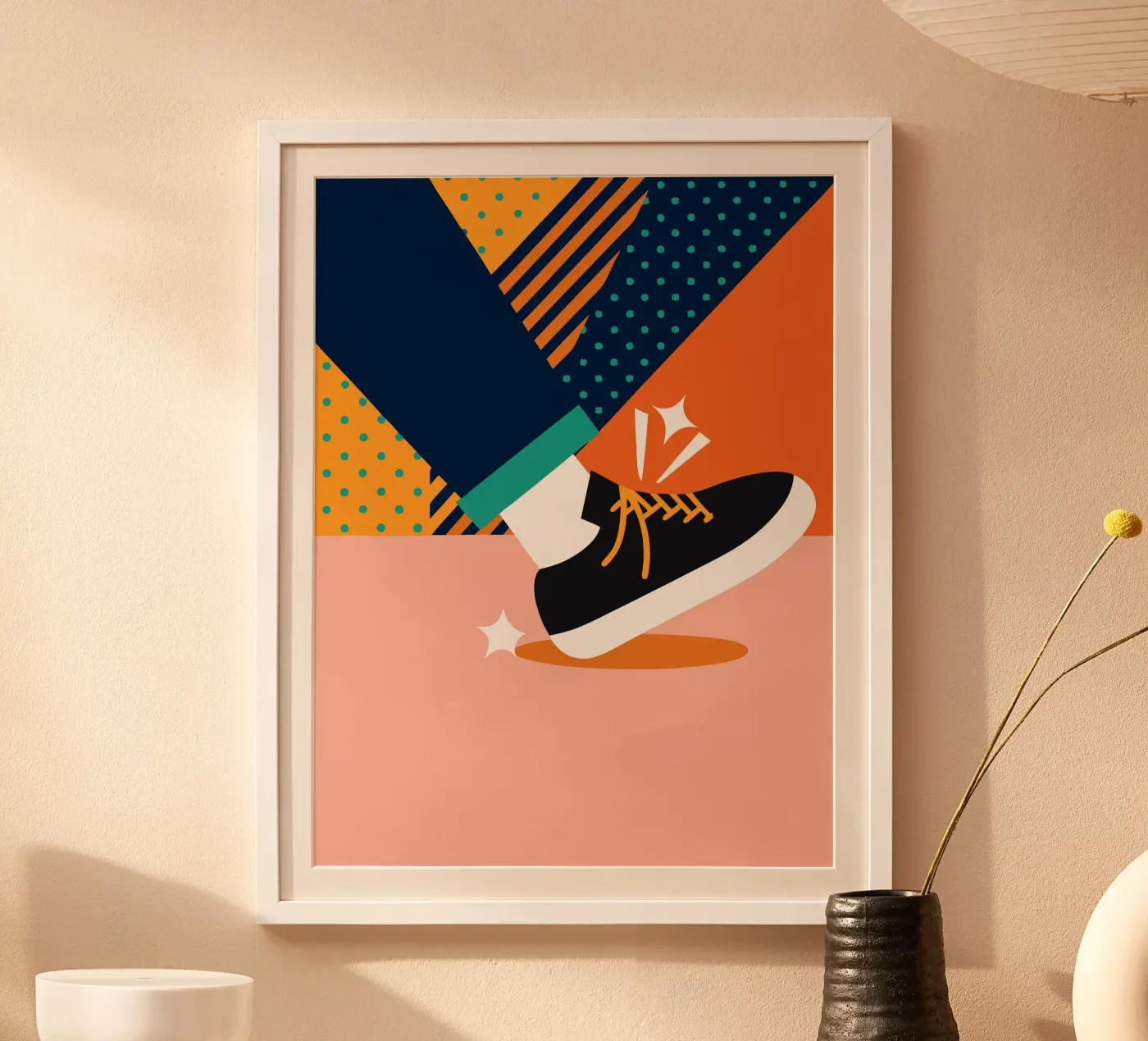 Shoe poster van LOOK DIFFERENT