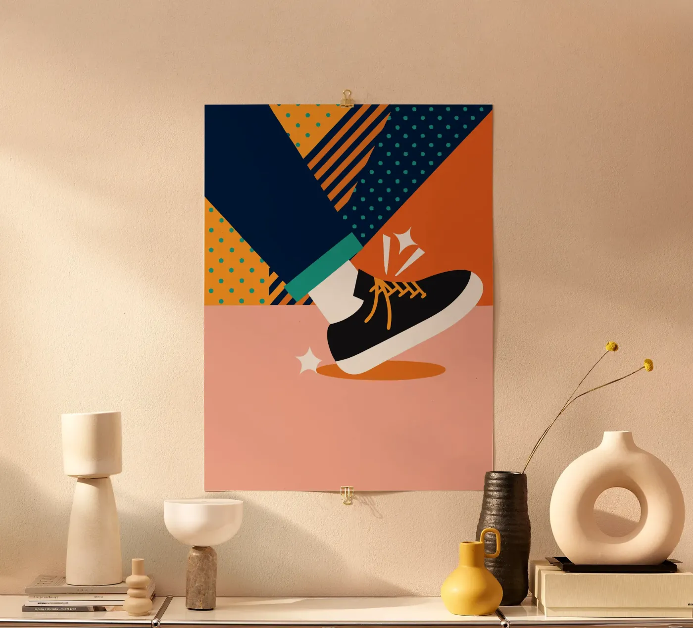 Shoe poster van LOOK DIFFERENT