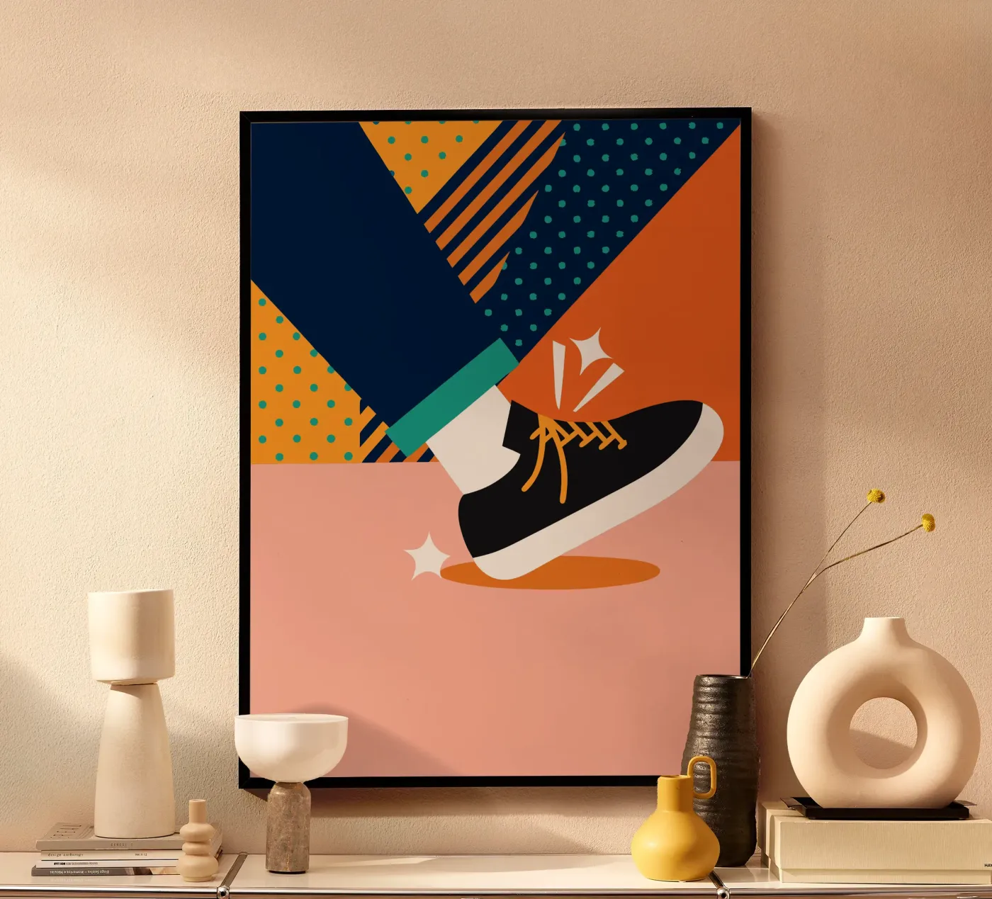 Shoe poster van LOOK DIFFERENT