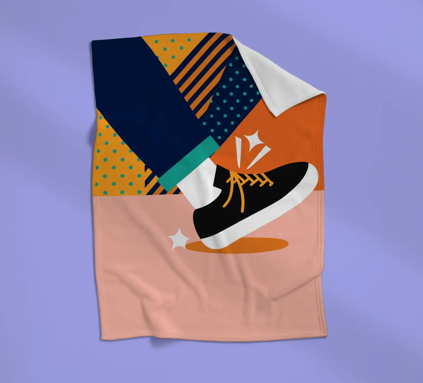 Schuh Fleecedecke von LOOK DIFFERENT