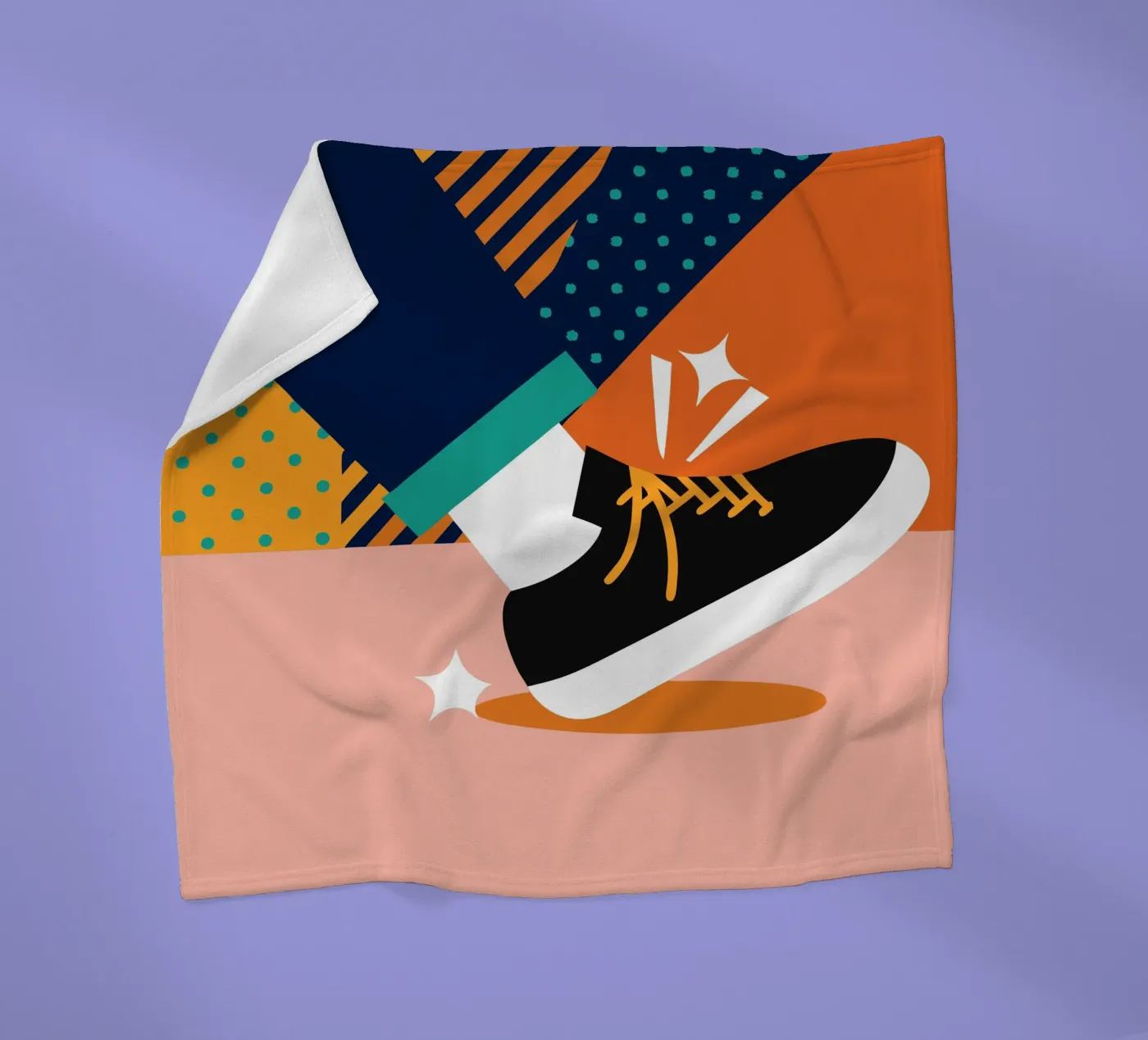 Schuh Fleecedecke von LOOK DIFFERENT