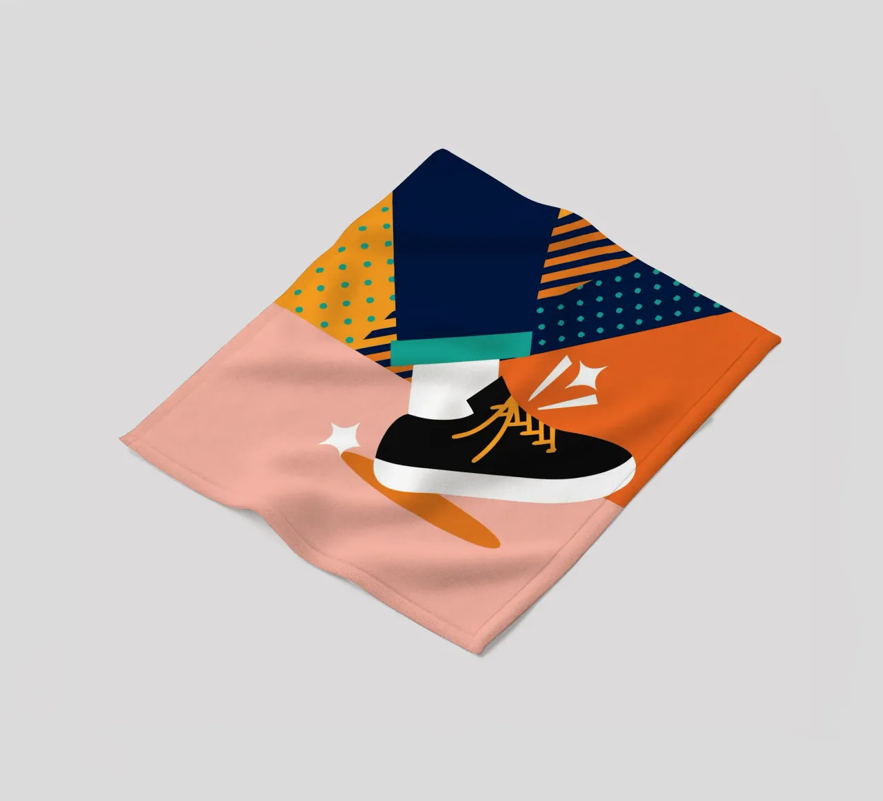 Scarpa coperta in pile da LOOK DIFFERENT