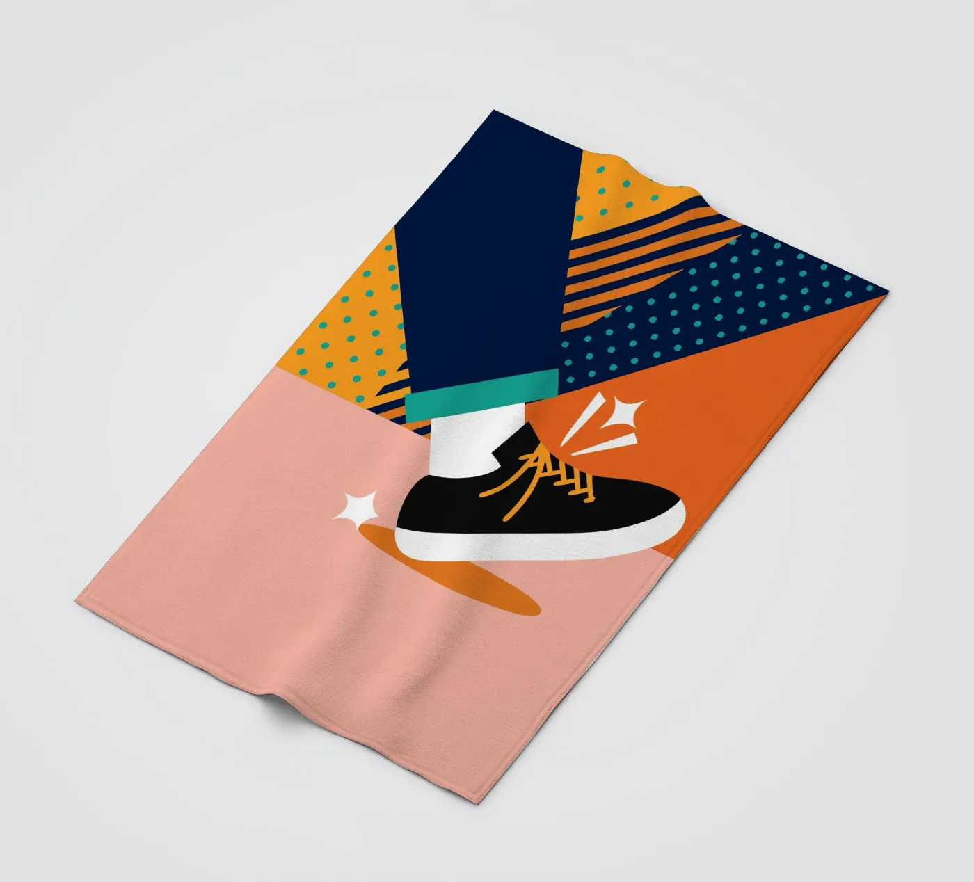 Schuh Fleecedecke von LOOK DIFFERENT