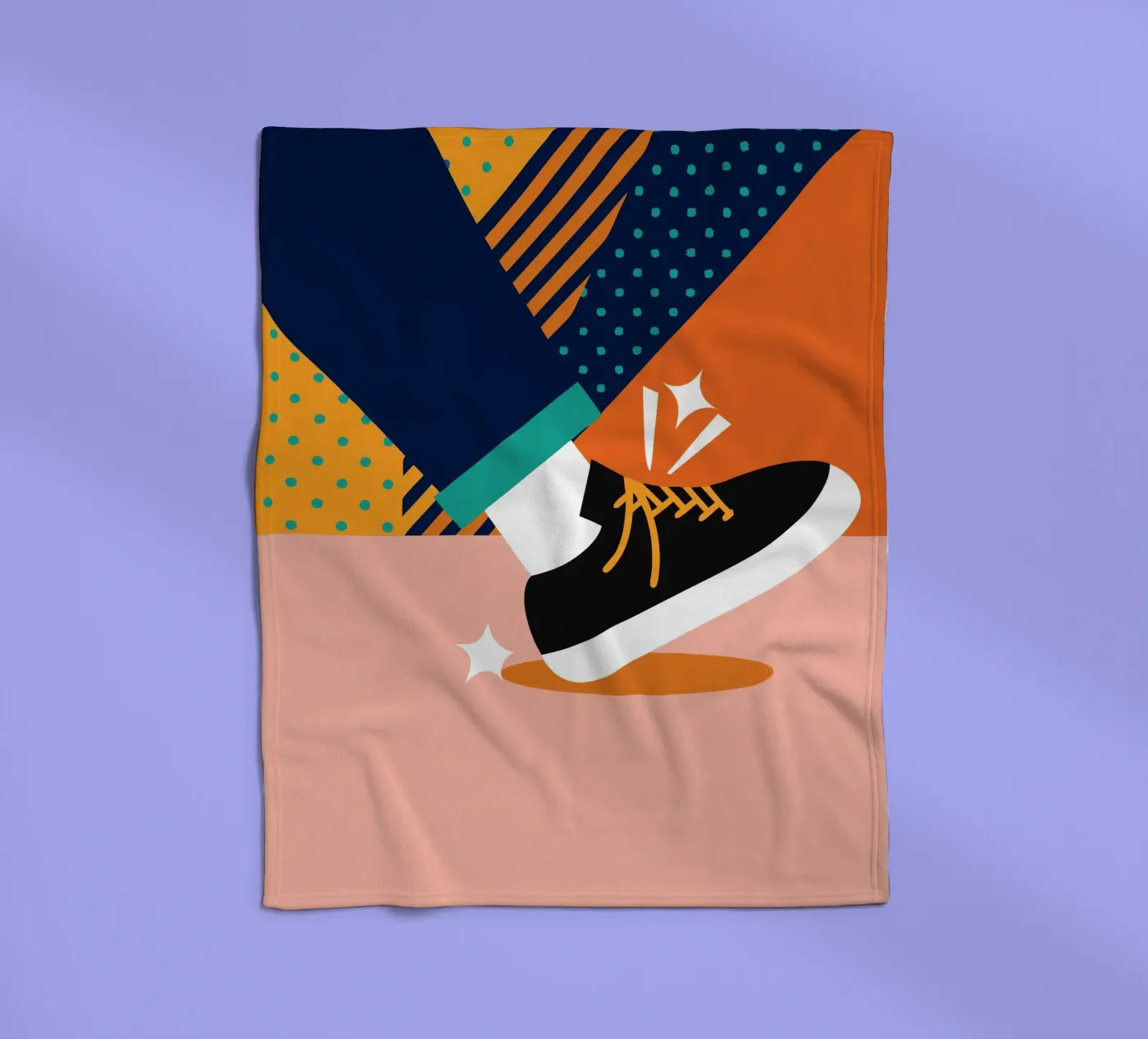 Schuh Fleecedecke von LOOK DIFFERENT