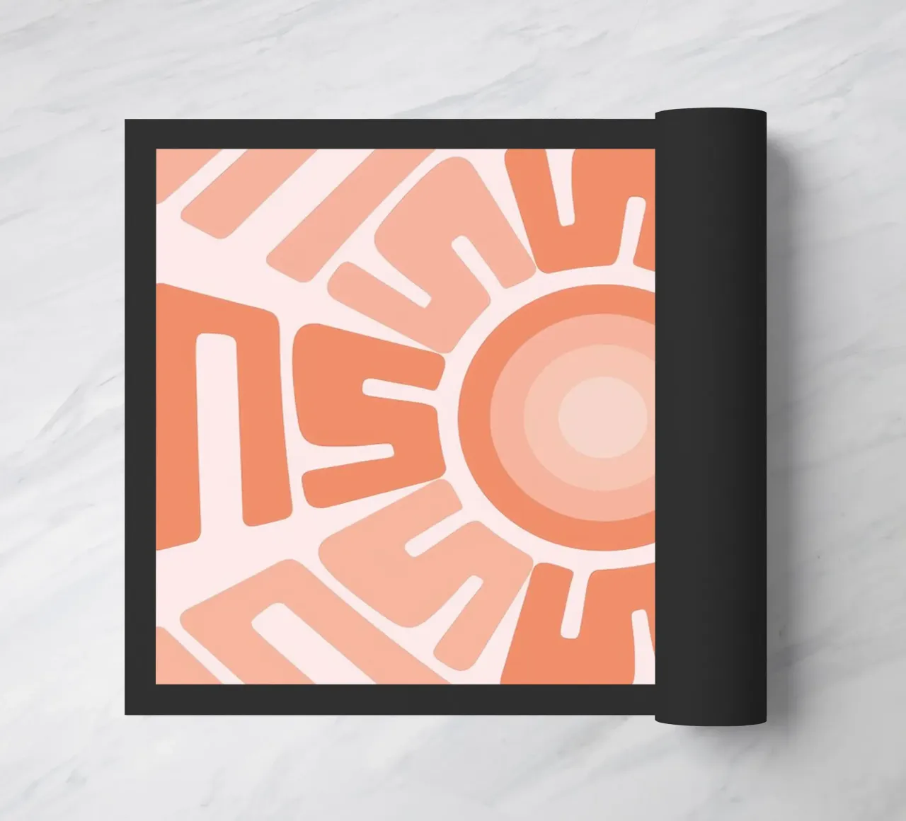 SUN Text Art Sun Print | Design grafico estetico zerbino da NorwesClub