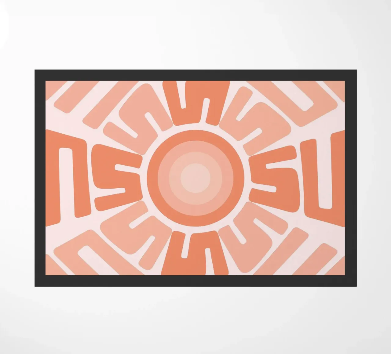 SUN Text Art Sun Print | Design grafico estetico zerbino da NorwesClub