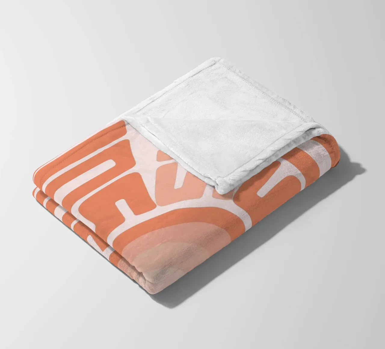 SUN Text Art Sun Print | Design grafico estetico coperta in pile da NorwesClub