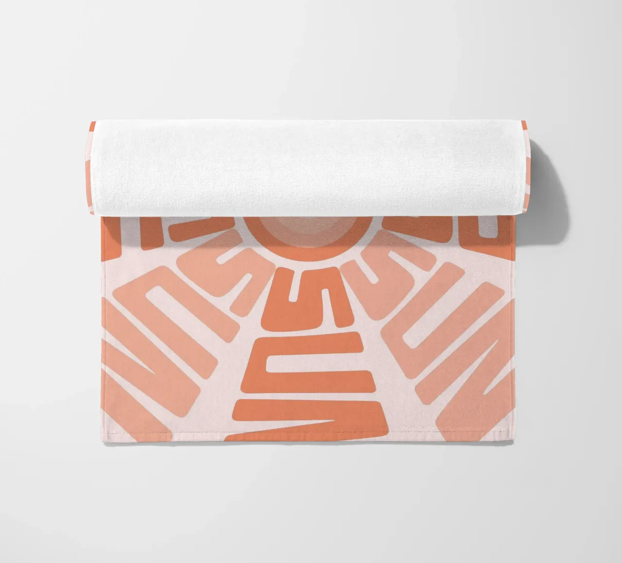 SUN Text Art Sun Print | Design grafico estetico telo mare da NorwesClub