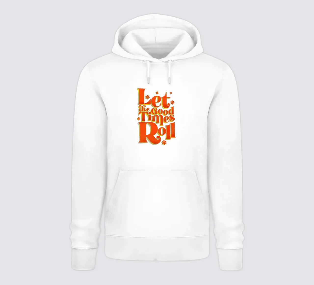 Let the Good Times Roll - Stampa di una citazione retrò felpa con cappuccio da showmemars