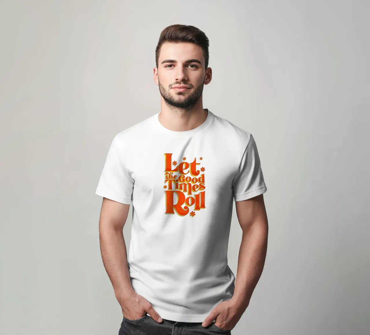 Let the Good Times Roll - Stampa di una citazione retrò t-shirt da showmemars