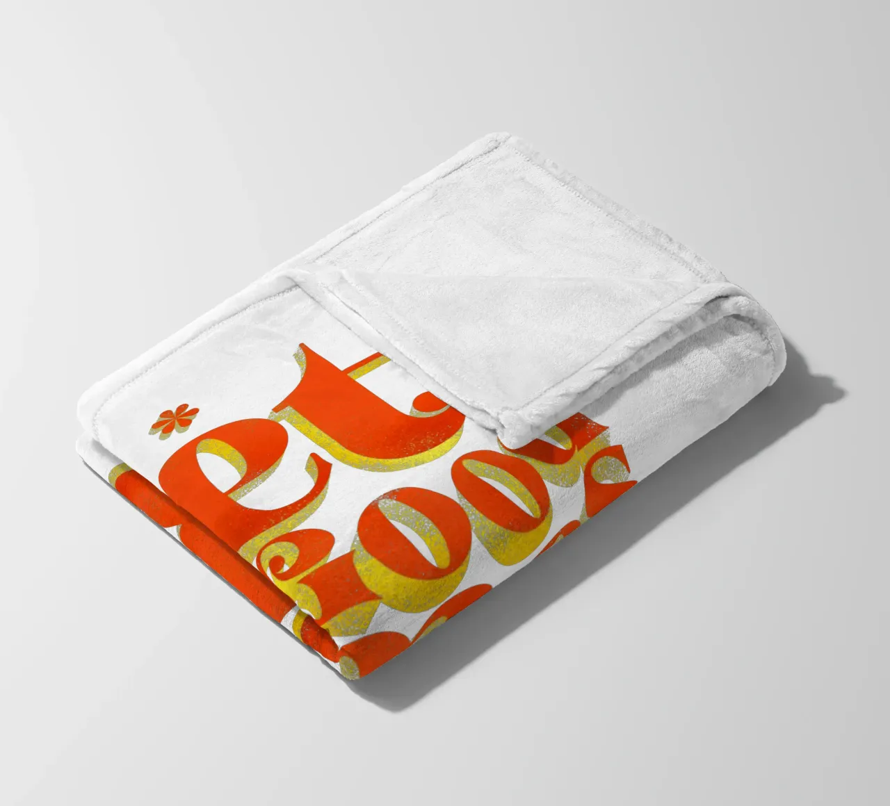 Let the Good Times Roll - Stampa di una citazione retrò coperta in pile da showmemars