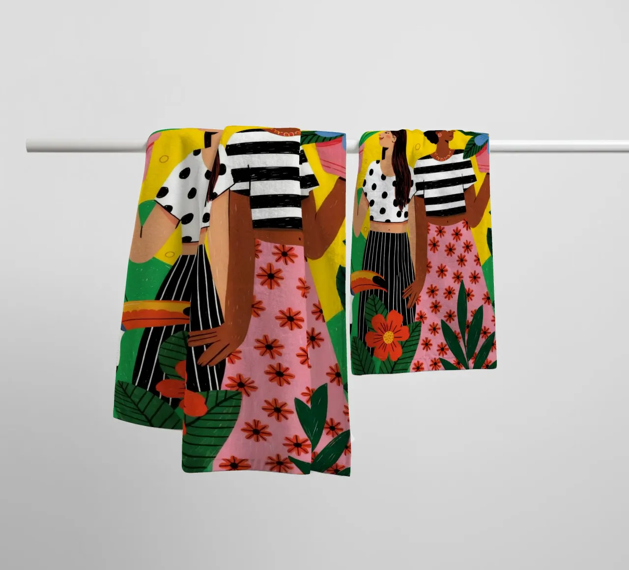 Culinary Delight towel by Murni Strokes