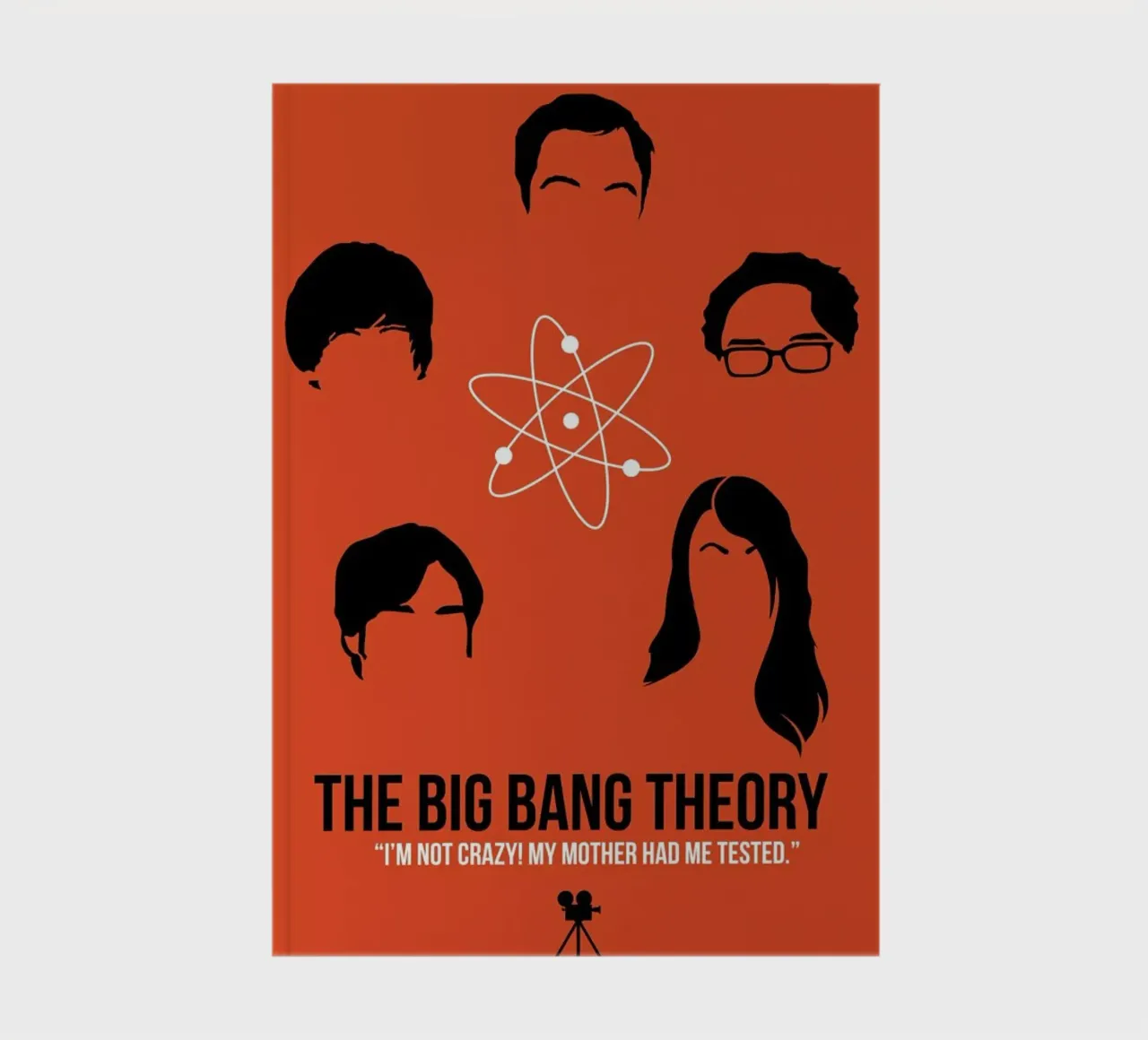 The Big Bang Theory notebook by Naxart