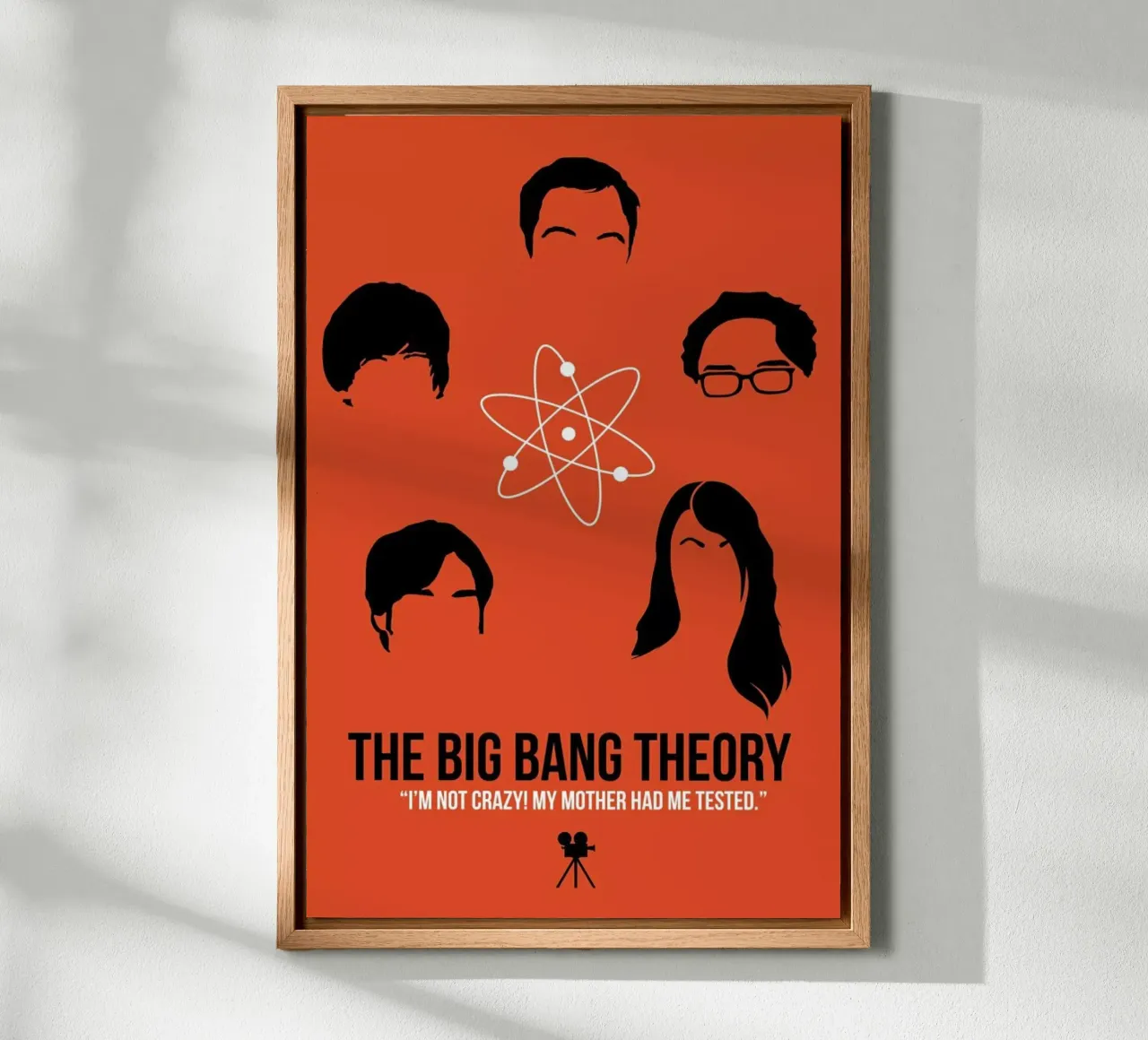 The Big Bang Theory alluminio dibond da Naxart