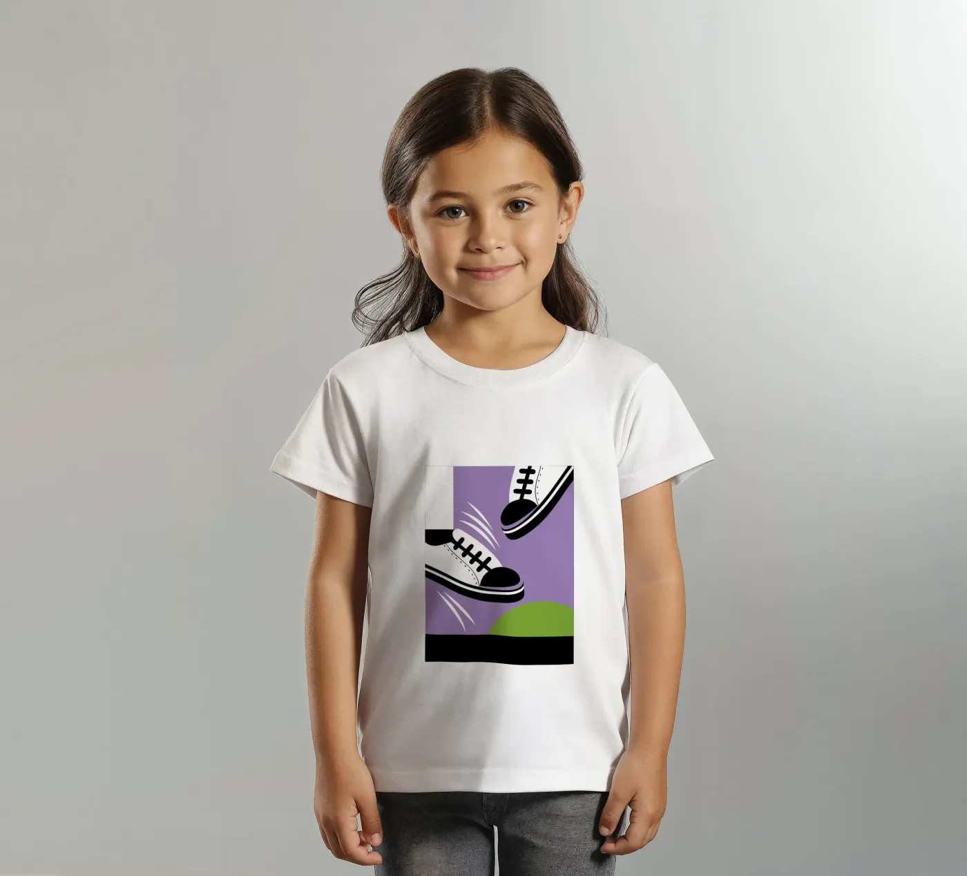 Scarpa t-shirt bambini da LOOK DIFFERENT