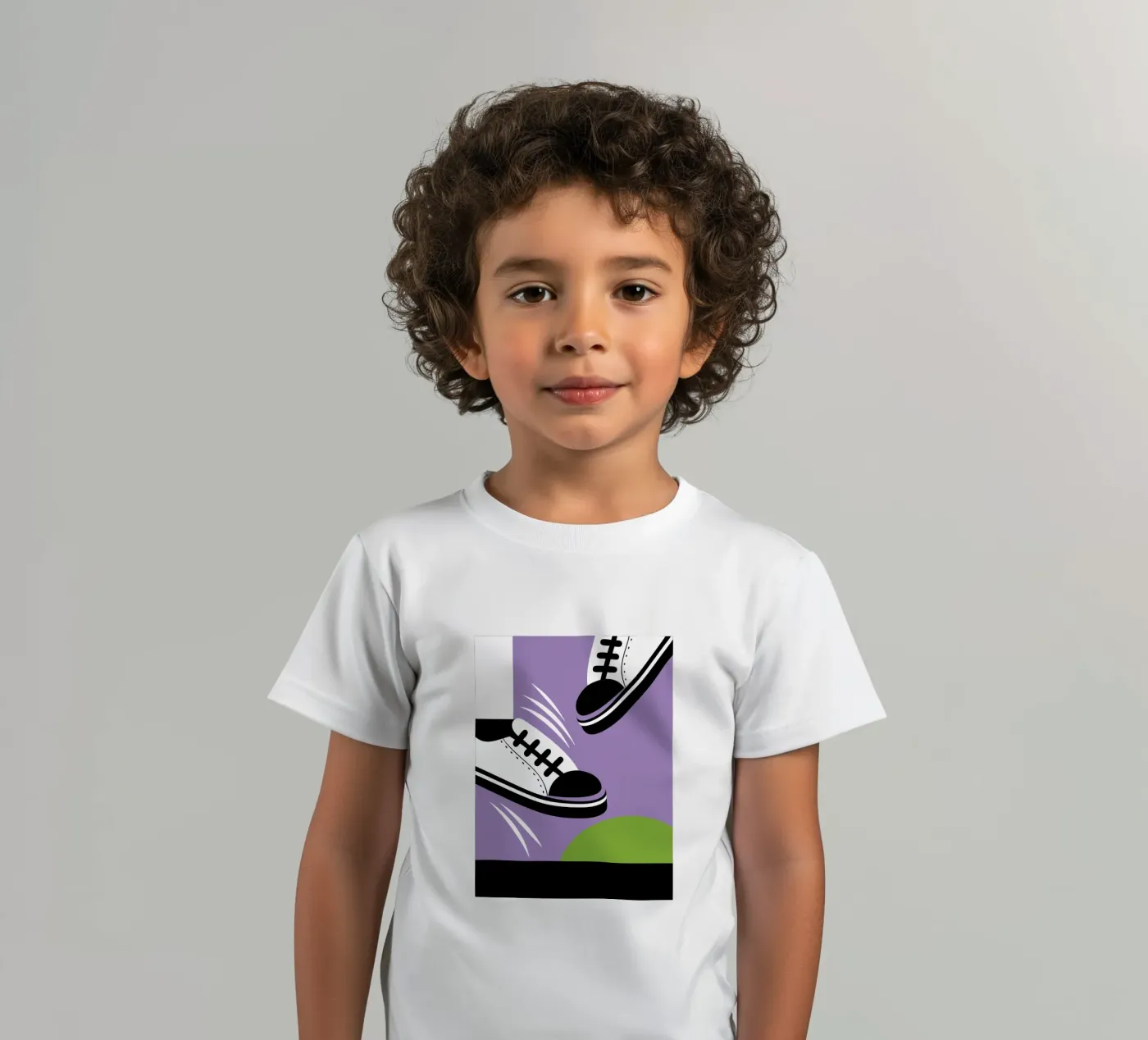 Scarpa t-shirt bambini da LOOK DIFFERENT