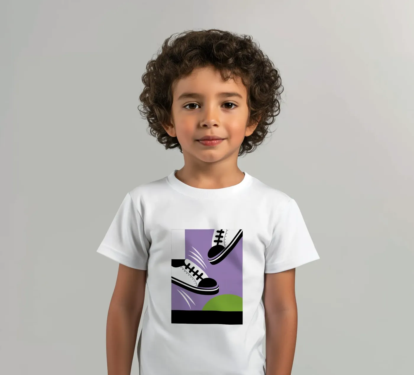 Scarpa t-shirt bambini da LOOK DIFFERENT