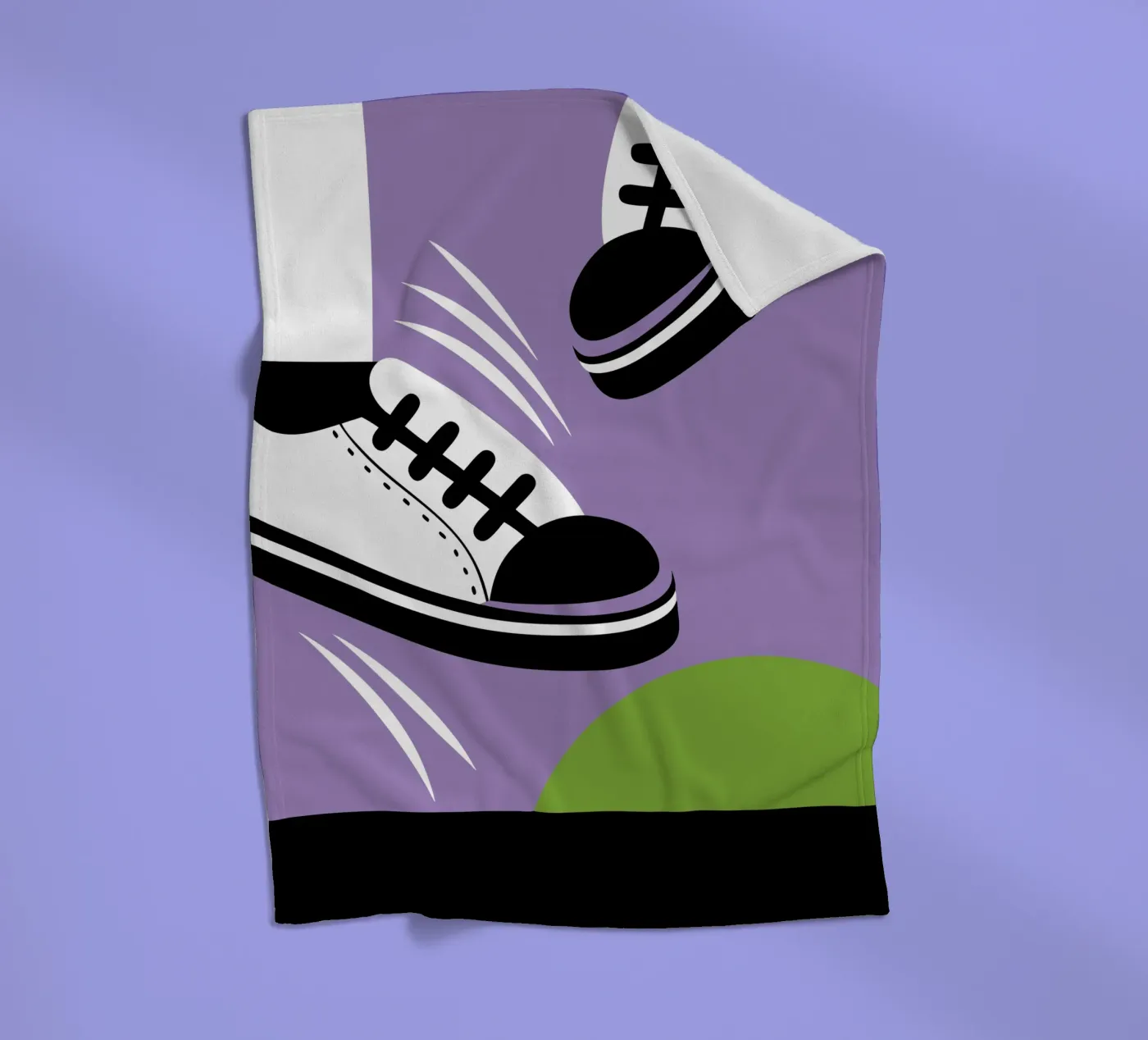 Schuh Fleecedecke von LOOK DIFFERENT