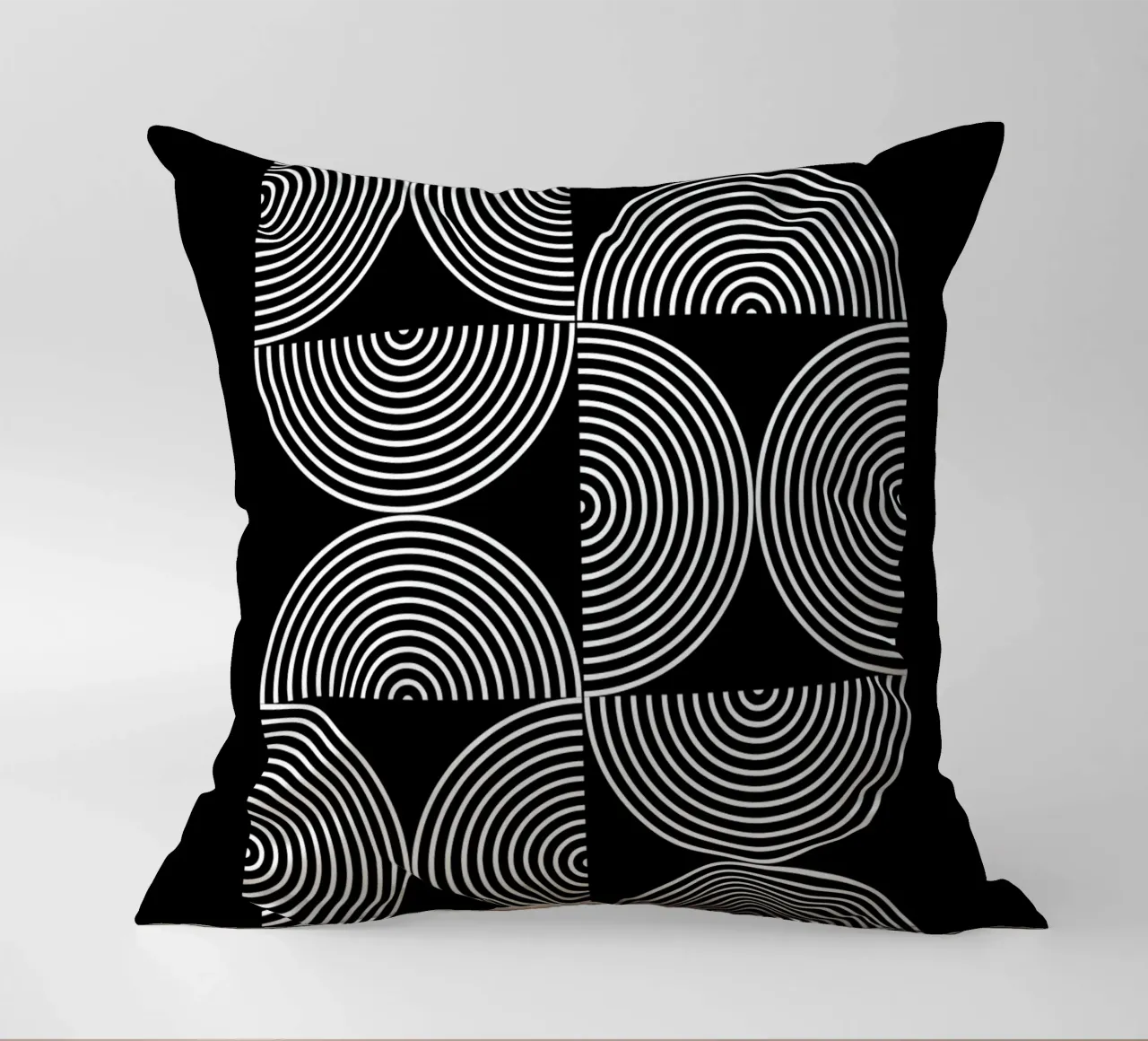 Stampa geometrica Bauhaus | Iconico design astratto cuscino da NorwesClub