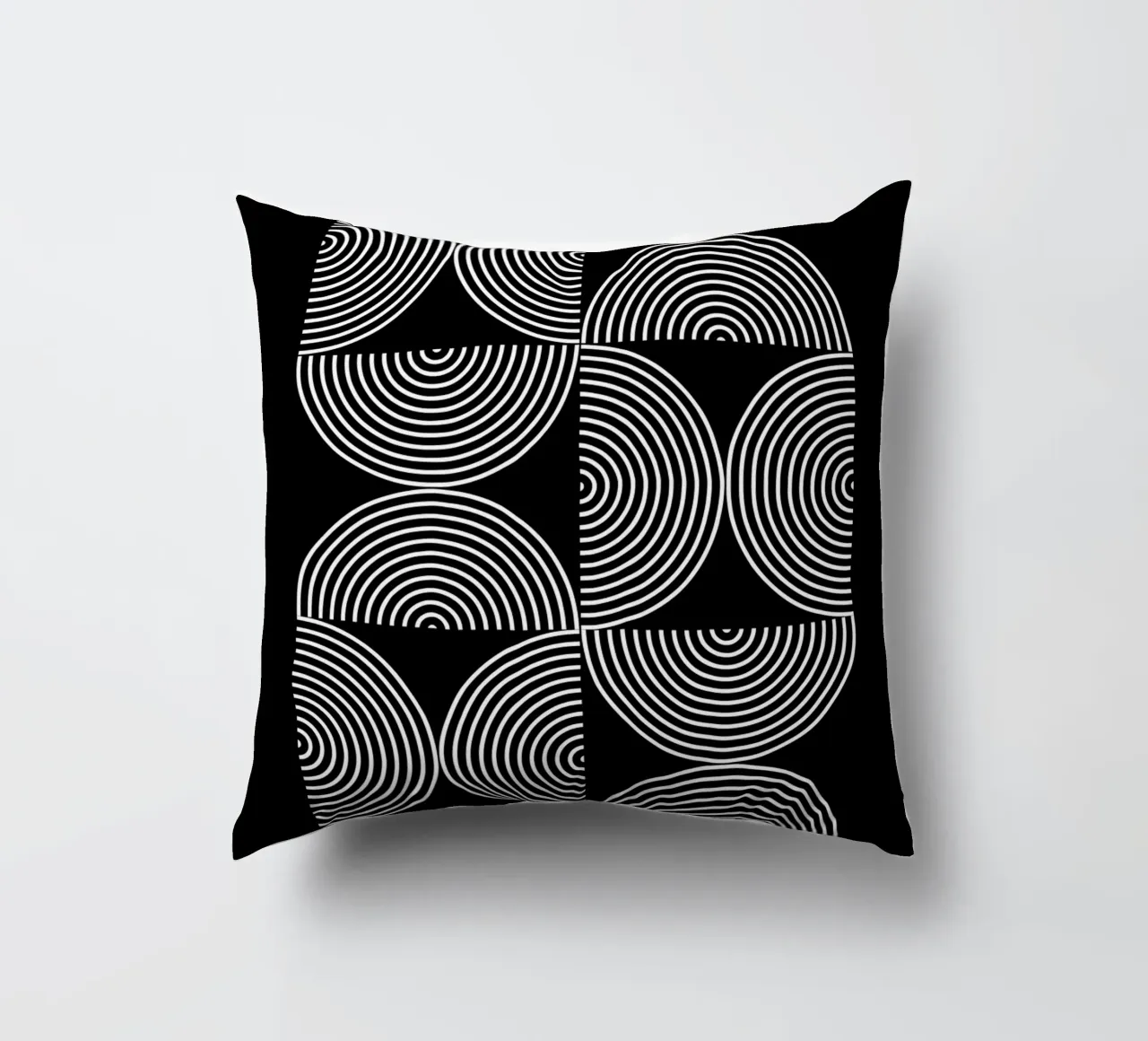 Stampa geometrica Bauhaus | Iconico design astratto cuscino da NorwesClub