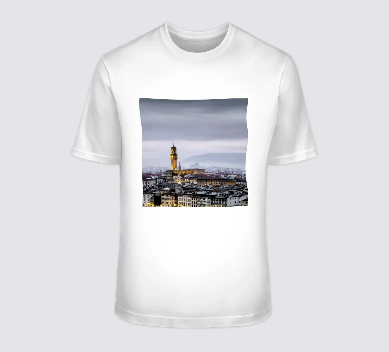 Firenze Study 3   Palazzo Vecchio - Florenz 2019 t-shirt by Håggard Photography | Ronny Behnert