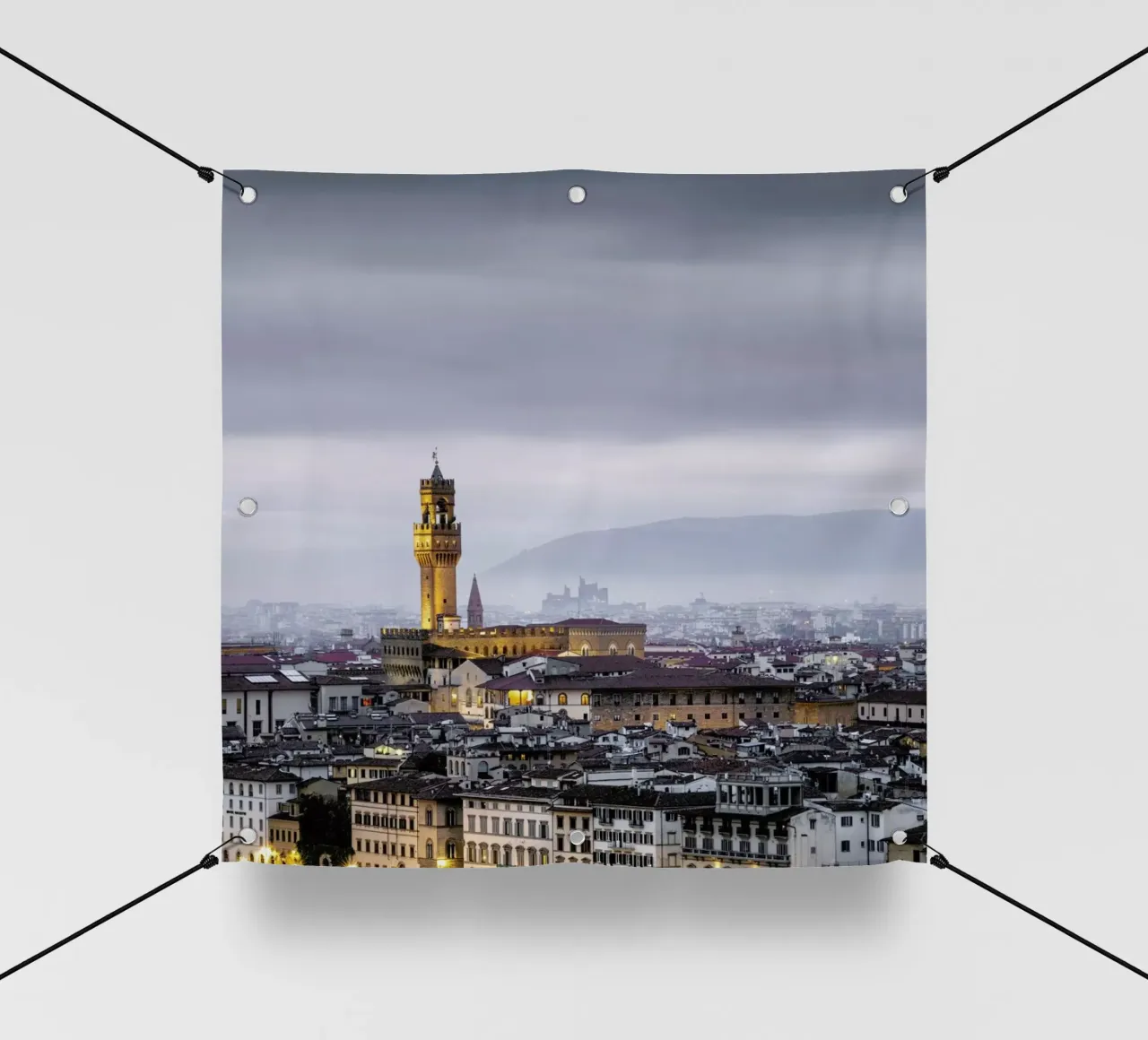 Firenze Study 3   Palazzo Vecchio - Florenz 2019 telo in pvc da Håggard Photography | Ronny Behnert