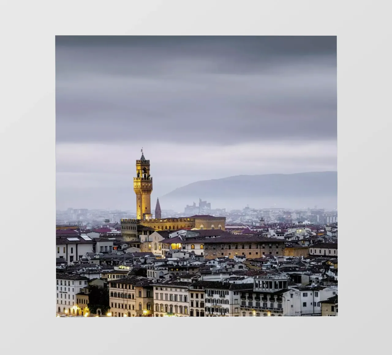 Firenze Study 3   Palazzo Vecchio - Florenz 2019 telo in pvc da Håggard Photography | Ronny Behnert