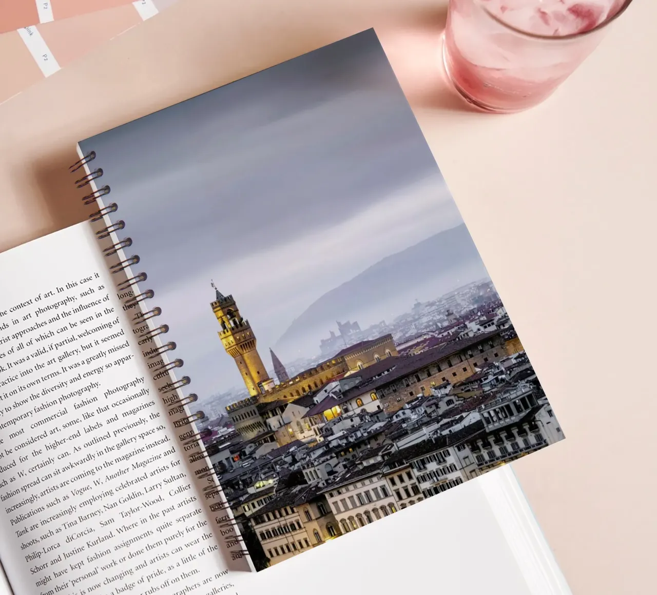 Firenze Study 3   Palazzo Vecchio - Florenz 2019 spiral notebook by Håggard Photography | Ronny Behnert
