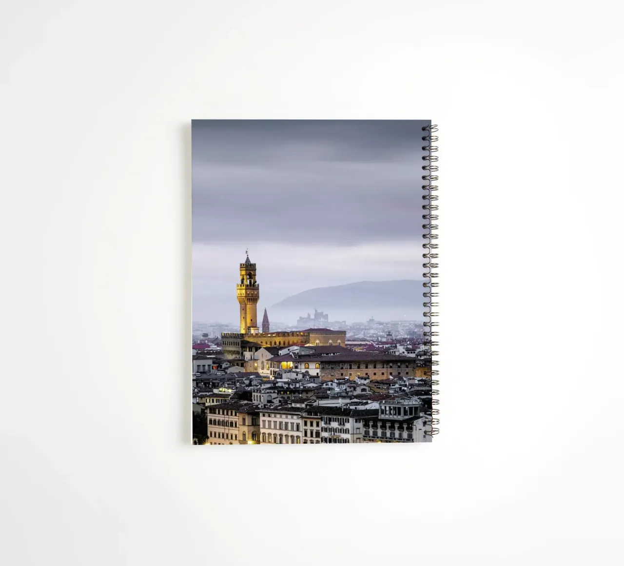 Firenze Study 3   Palazzo Vecchio - Florenz 2019 spiral notebook by Håggard Photography | Ronny Behnert