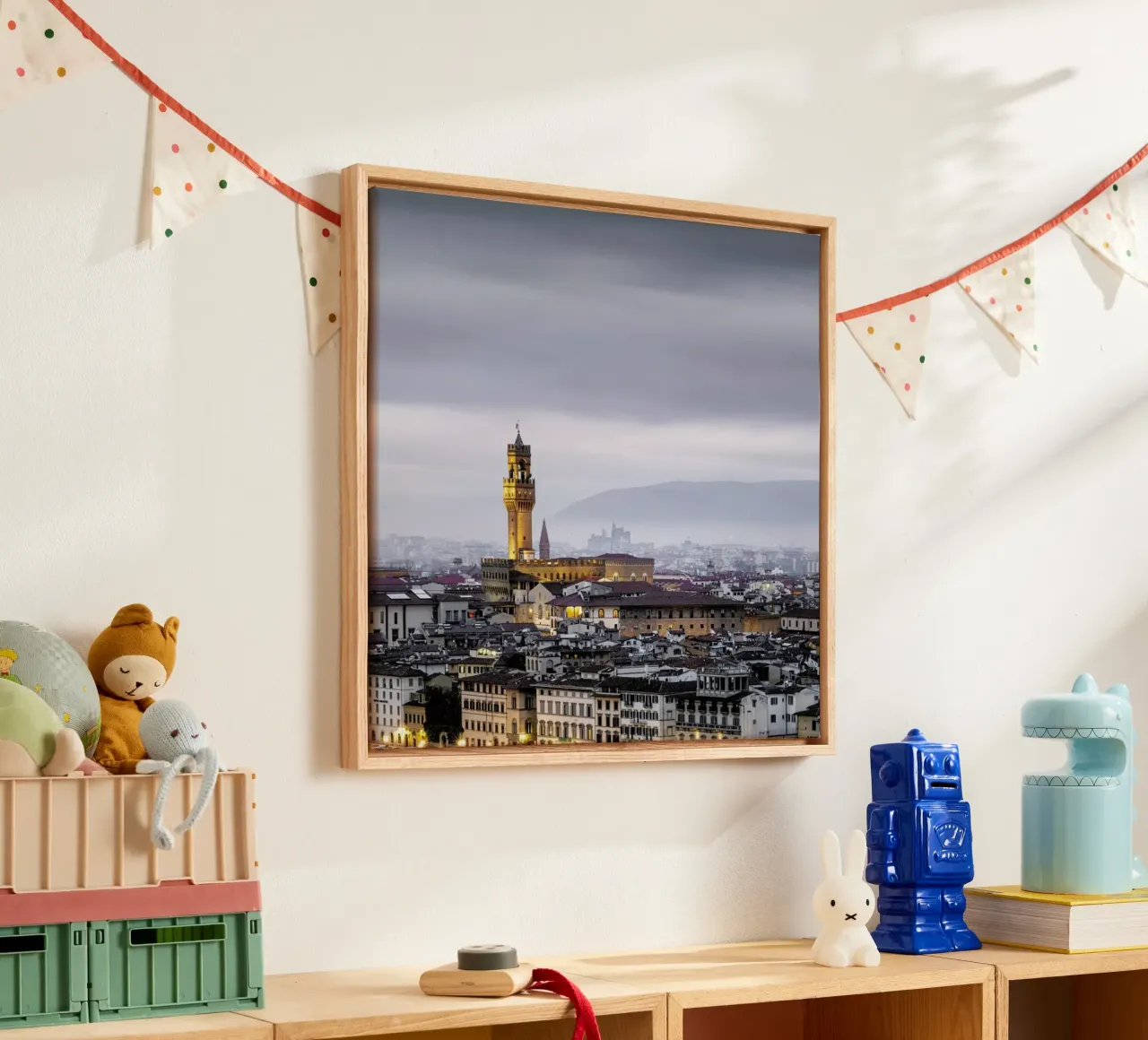 Firenze Study 3   Palazzo Vecchio - Florenz 2019 canvas by Håggard Photography | Ronny Behnert