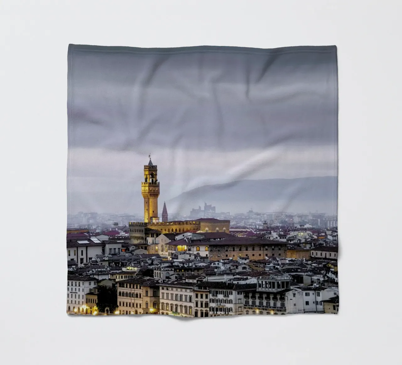 Firenze Study 3   Palazzo Vecchio - Florenz 2019 fleecedeken van Håggard Photography | Ronny Behnert