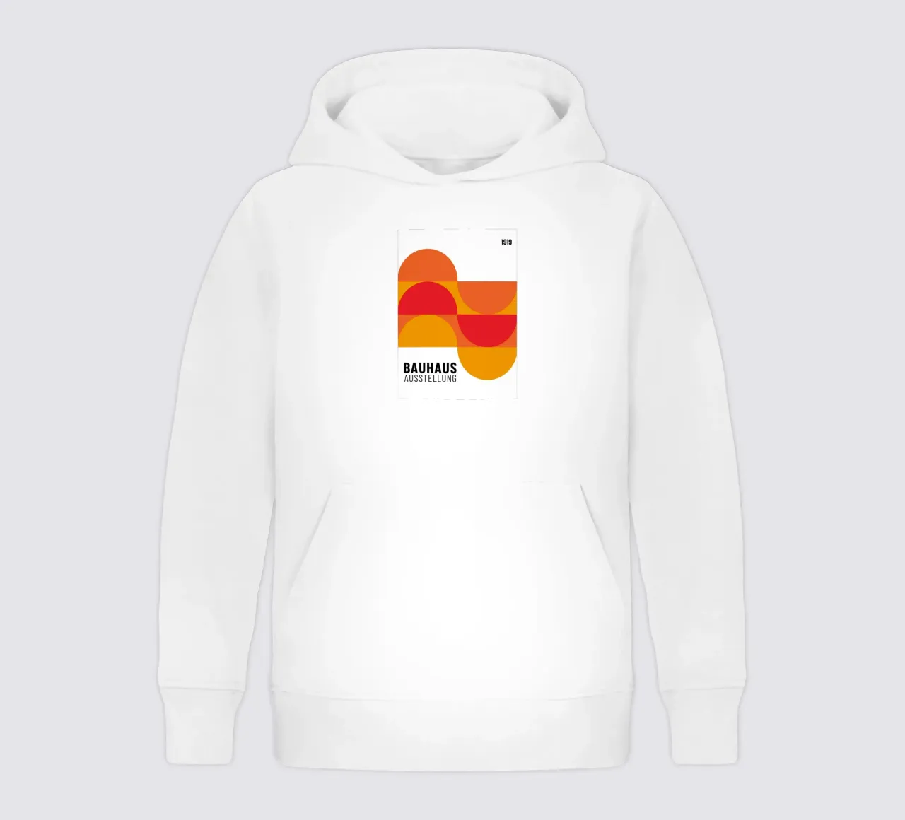 Bauhaus Geometric Abstract | Iconic Modern Design sweat à capuche enfant de NorwesClub
