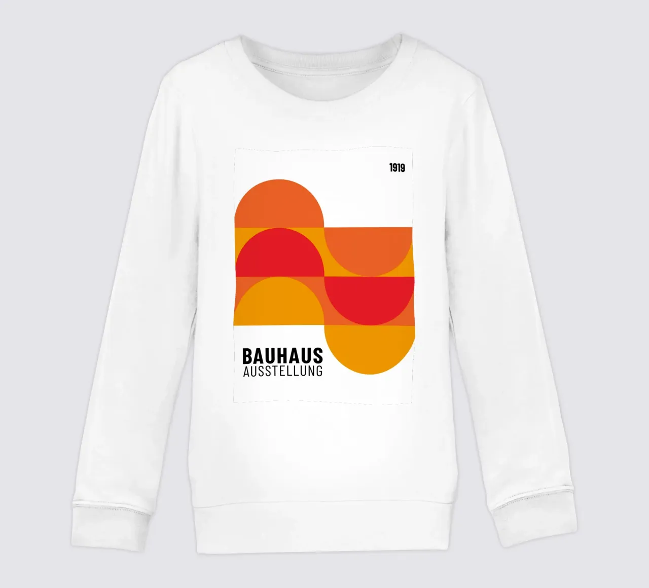 Bauhaus Geometrico Astratto | Iconico Design Moderno felpa bambino da NorwesClub