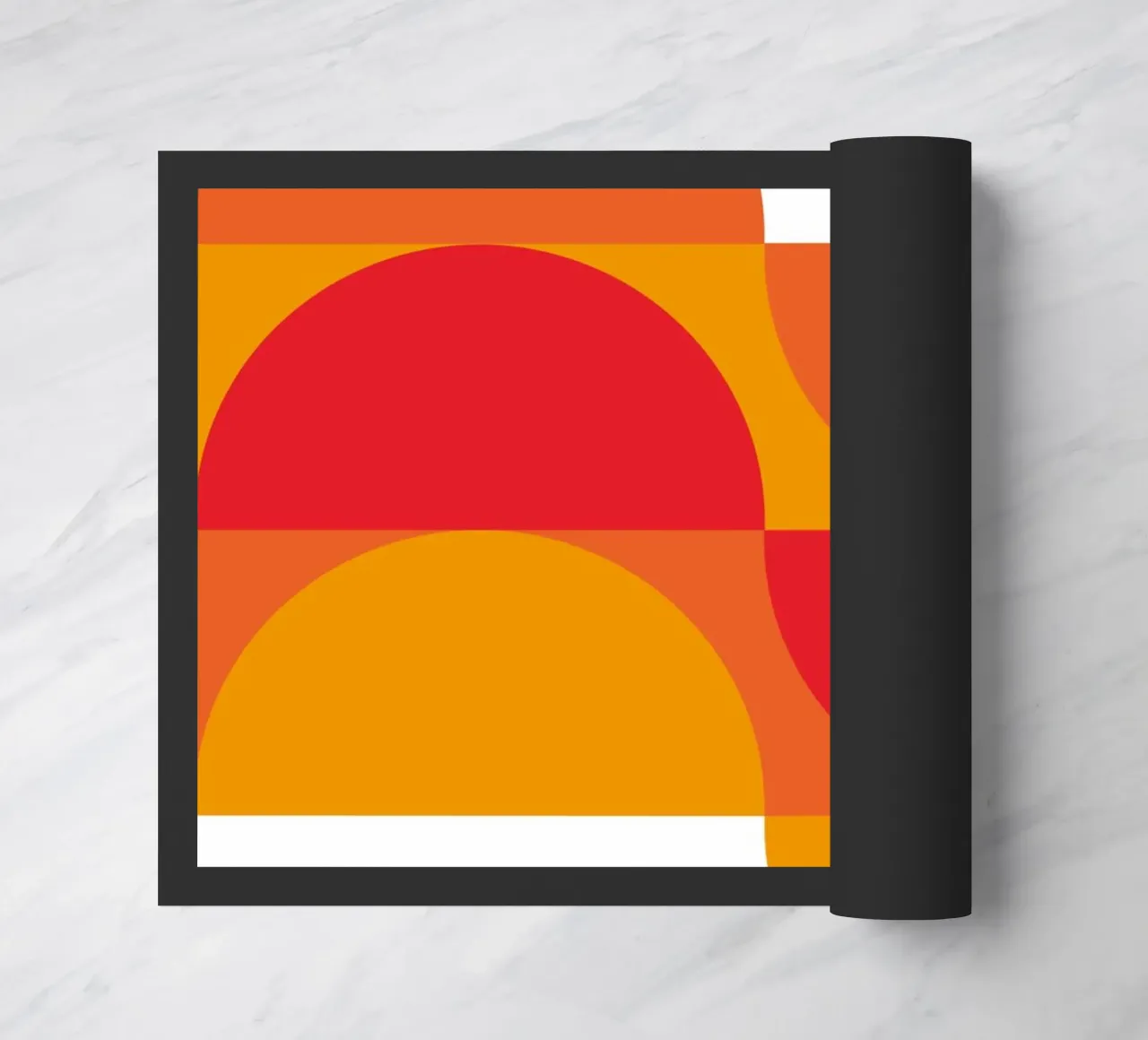 Bauhaus Geometrico Astratto | Iconico Design Moderno zerbino da NorwesClub