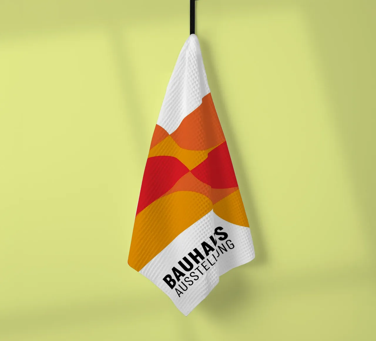 Bauhaus Geometric Abstract | Iconic Modern Design torchon de NorwesClub