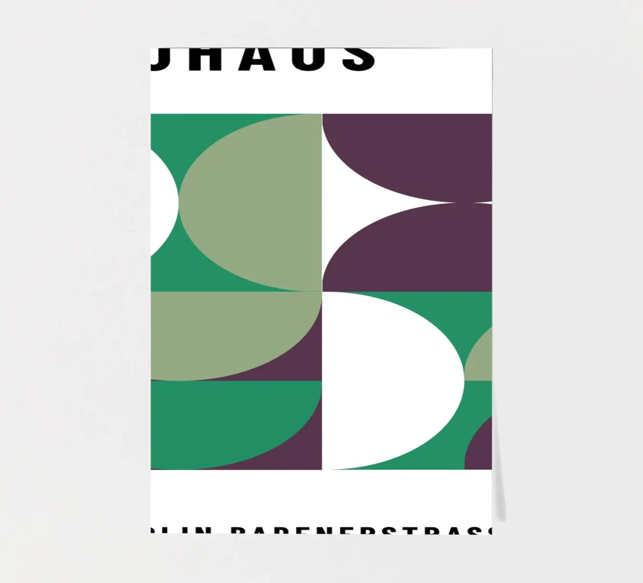 Bauhaus Geometric Pattern | Iconic Abstract Design sticker sheet by NorwesClub