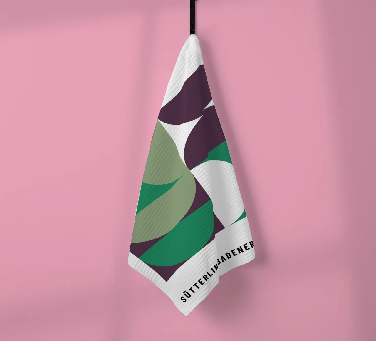 Bauhaus Geometric Pattern | Iconic Abstract Design paño de cocina de NorwesClub