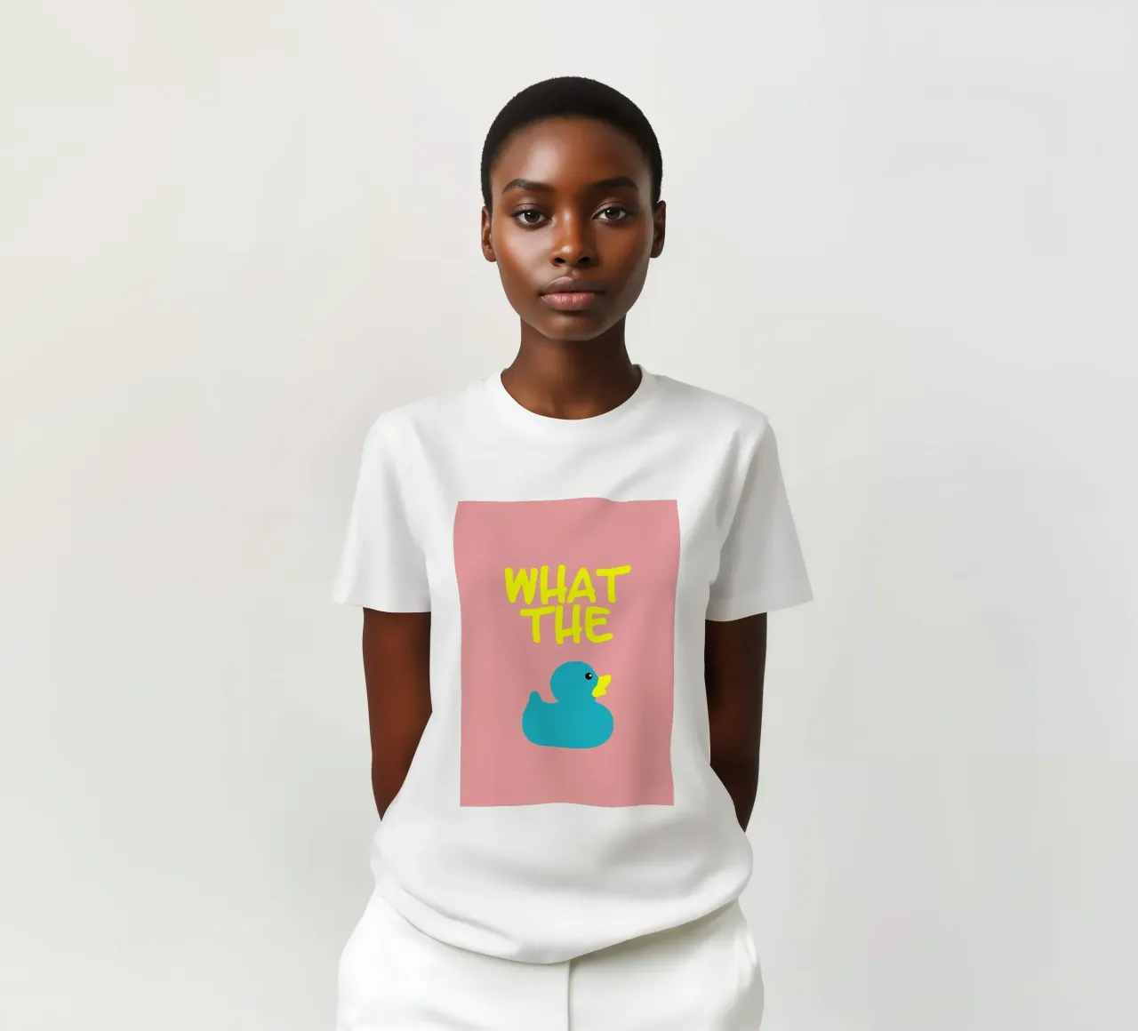 what the duck t-shirt da maramirage