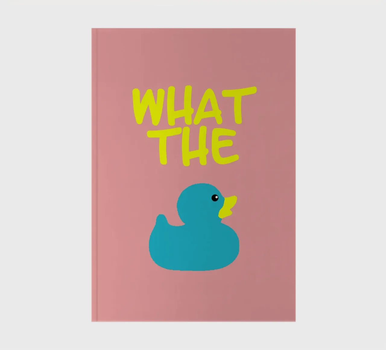 what the duck notebook by maramirage