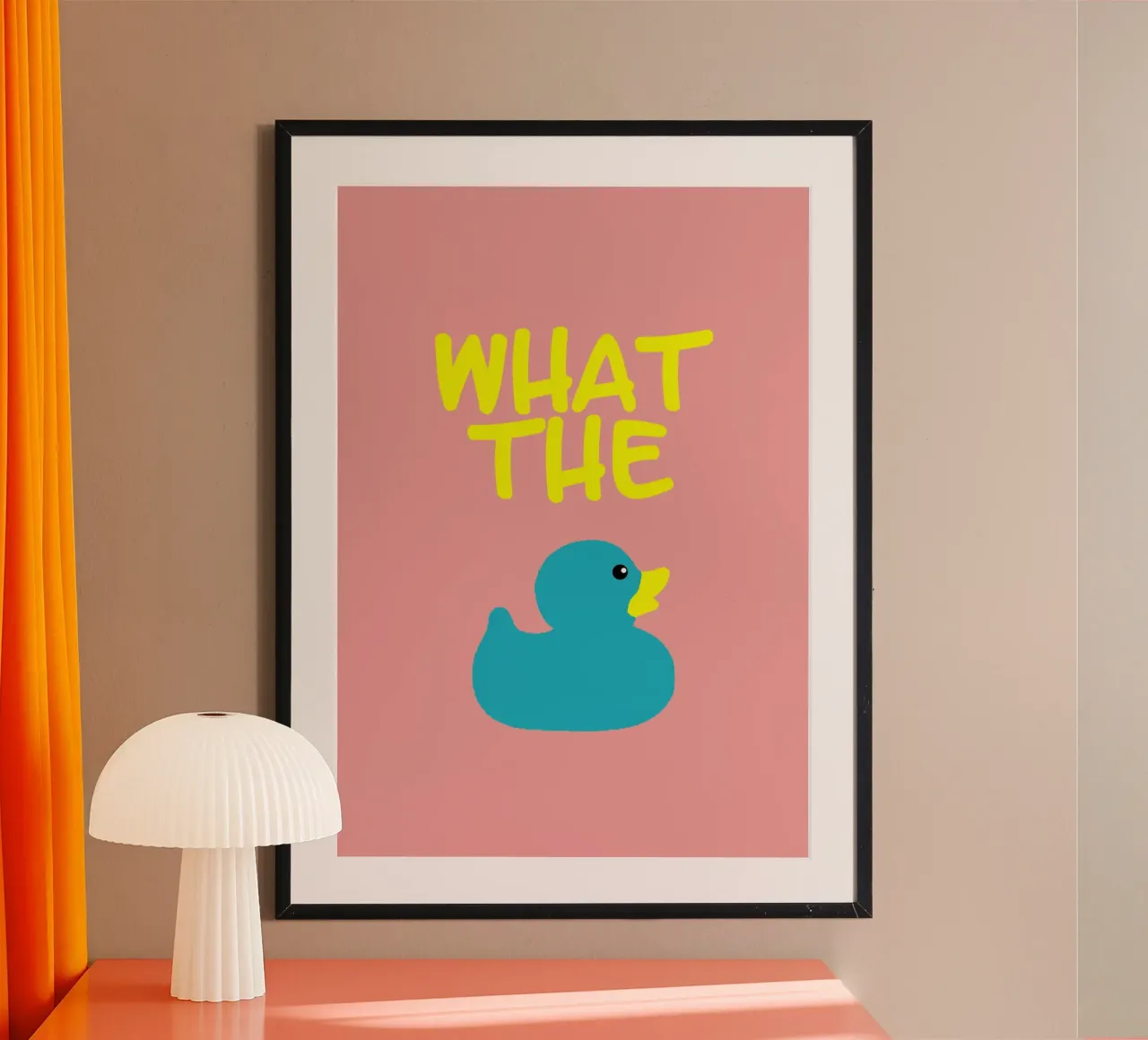 what the duck poster da maramirage