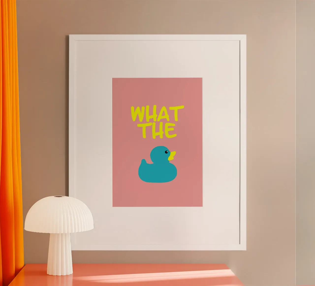 what the duck poster da maramirage