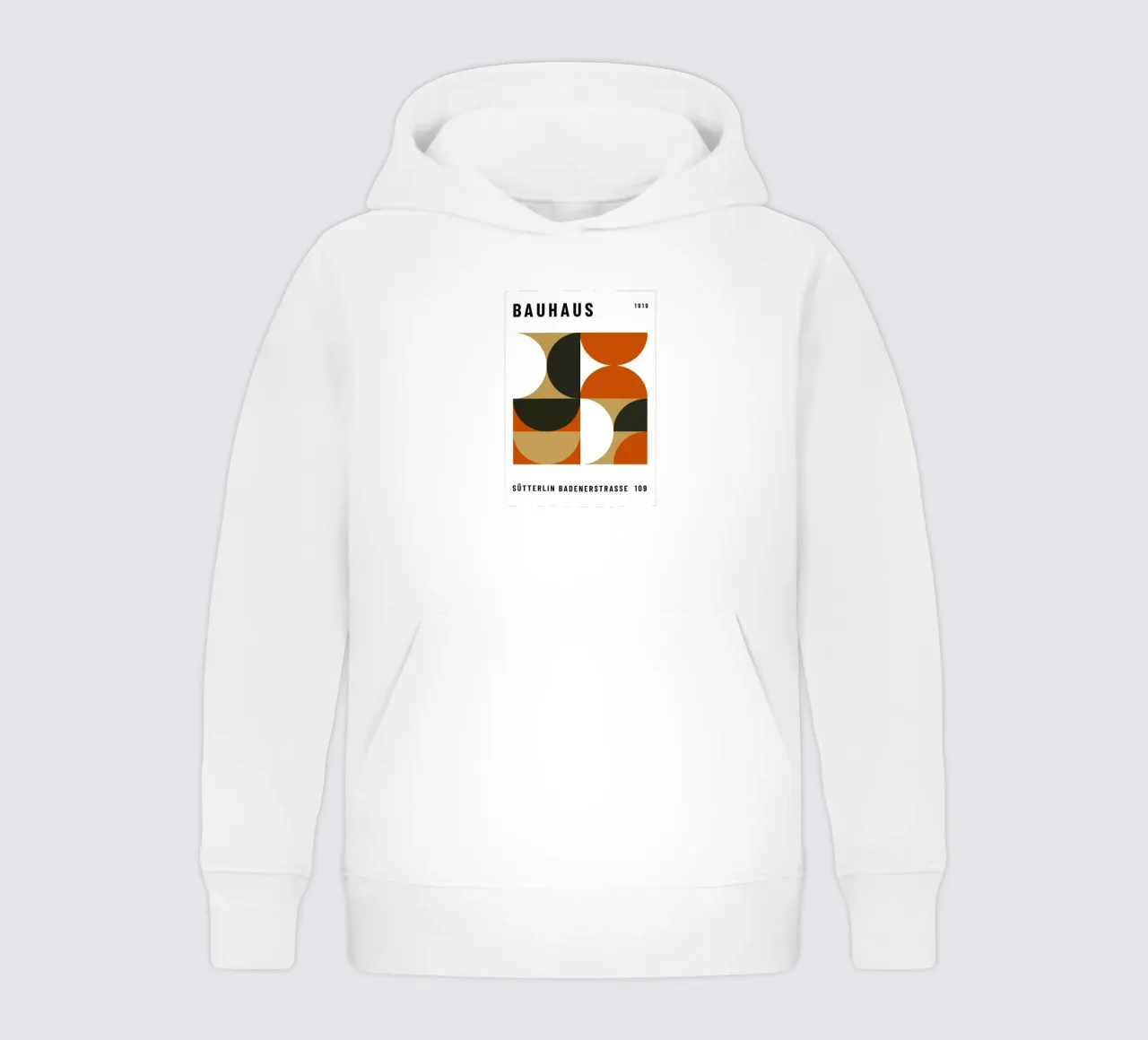 Bauhaus Geometric Pattern | Abstract Design Print sudadera con capucha para niño de NorwesClub