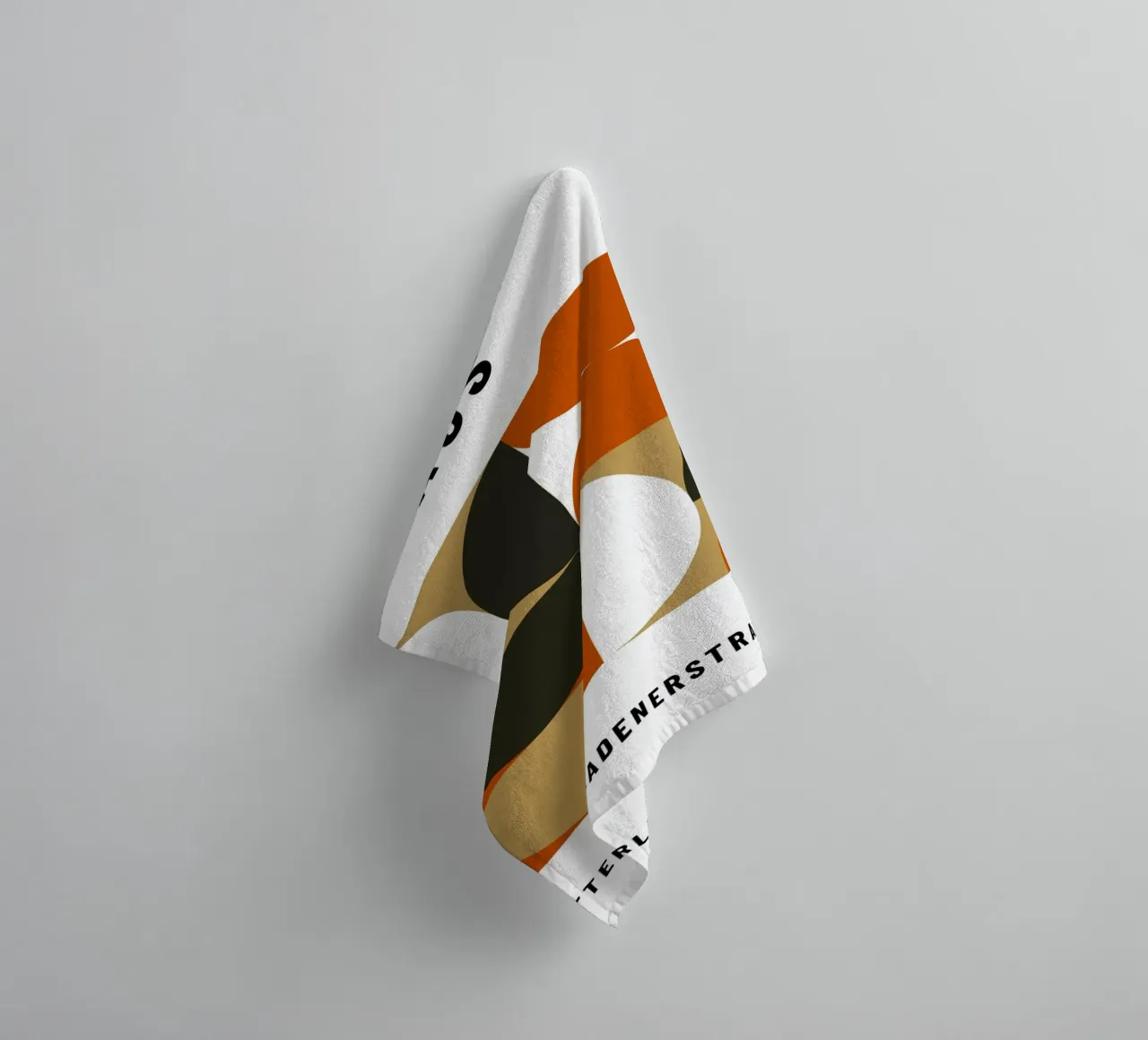 Bauhaus Geometric Pattern | Abstract Design Print towel by NorwesClub