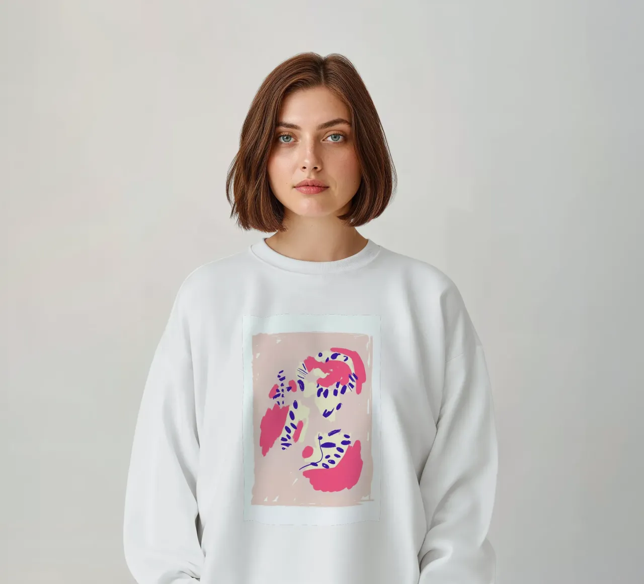 Neon Abstract II felpa da Pure