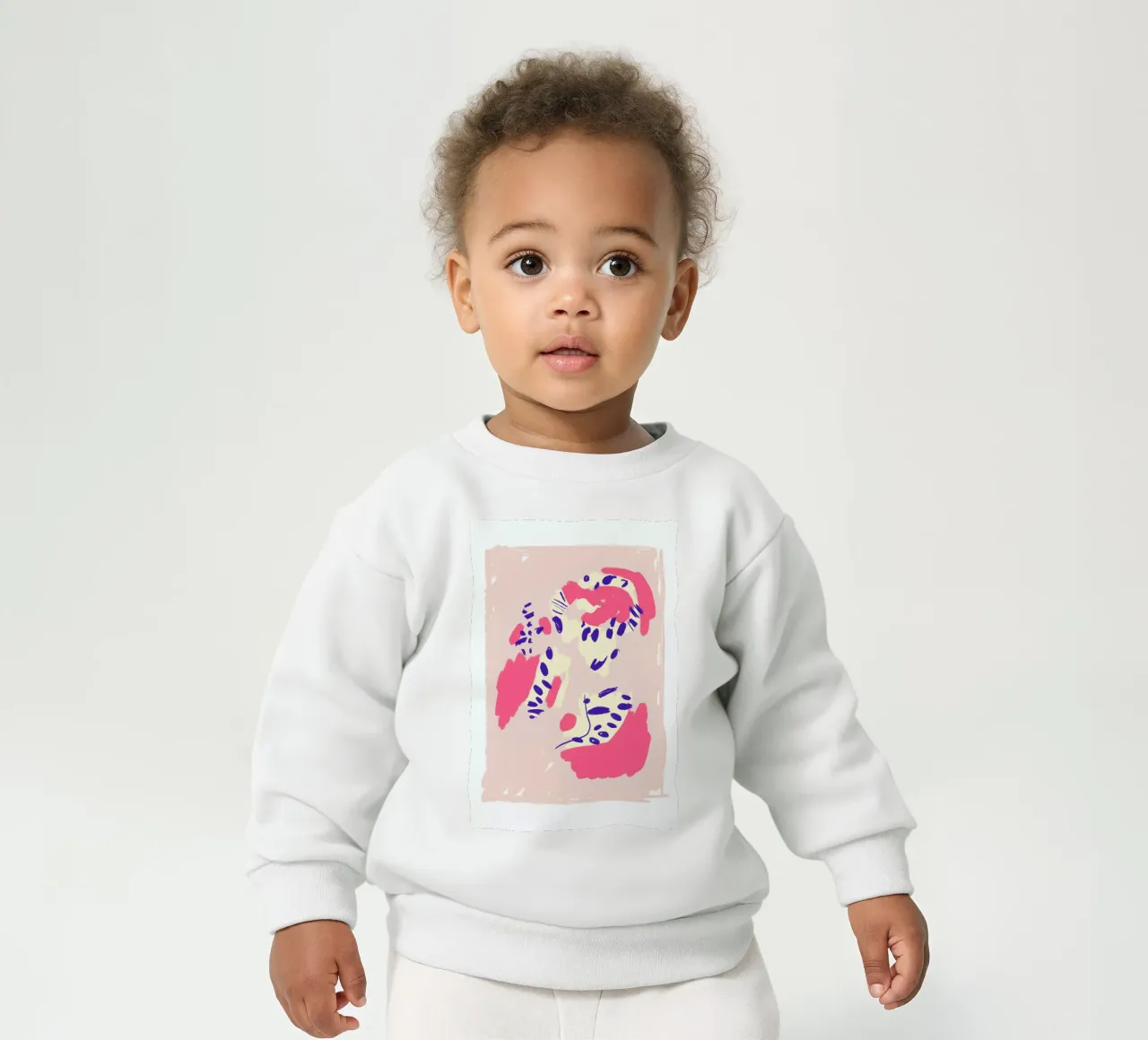 Neon Abstract II felpa neonato da Pure