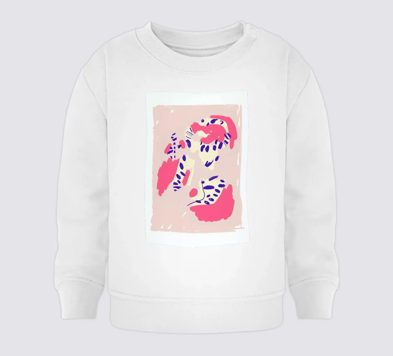 Neon Abstract II felpa neonato da Pure